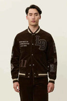 Corduroy Varsity Jacket Les Deux