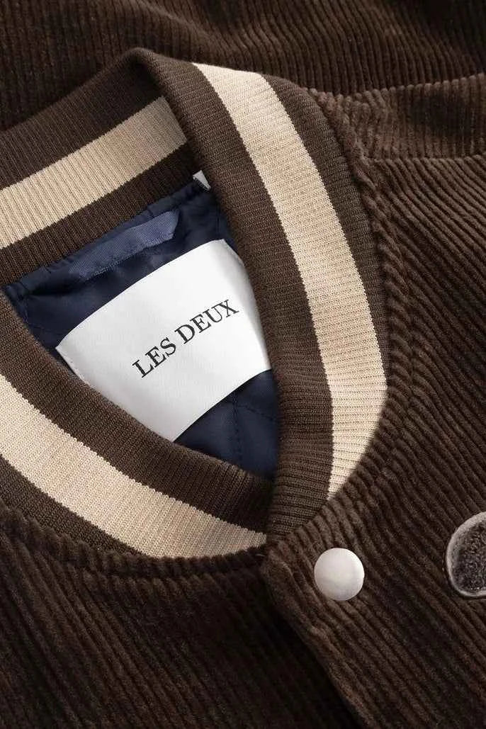 Corduroy Varsity Jacket Les Deux