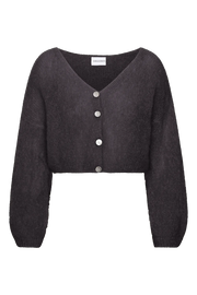 Cornelia Cropped Cardigan Black Americandreams