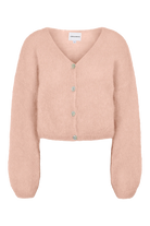 Cornelia Cropped Cardigan Peach Americandreams