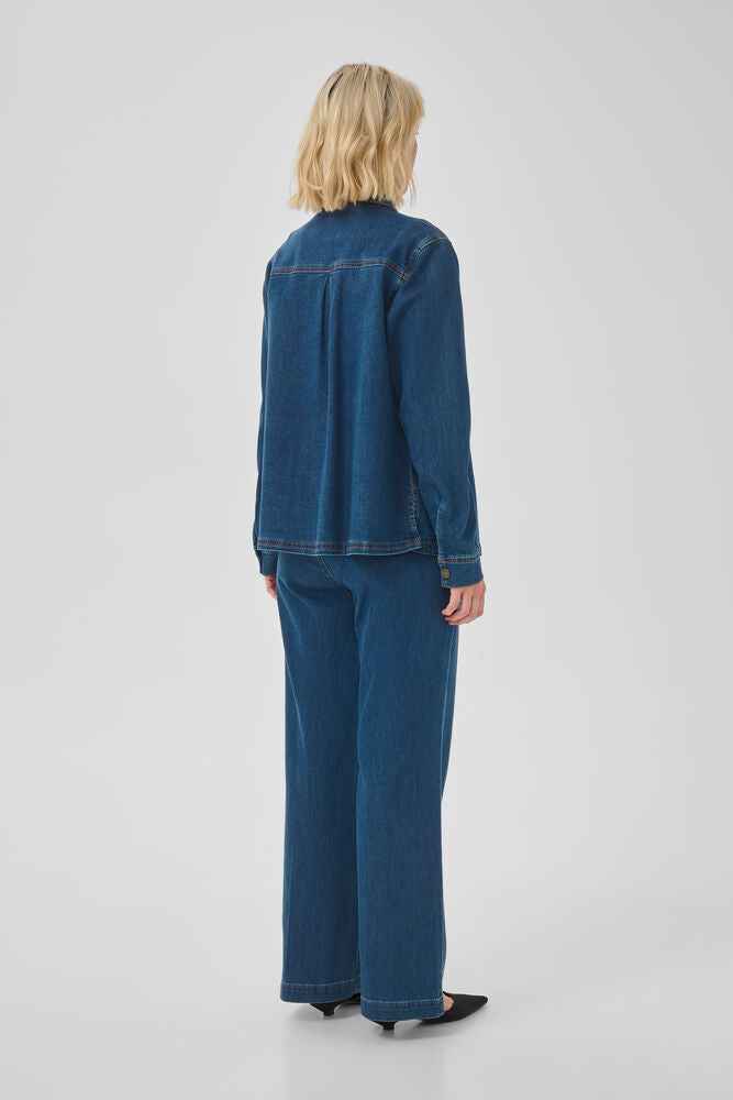 Denim Shirt MWAnn 115 - Medium Clear Blue Wash