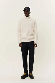 Eddie Wool Rib Rollneck Knit 