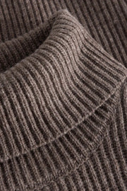 Eddie Wool Rib Rollneck Knit