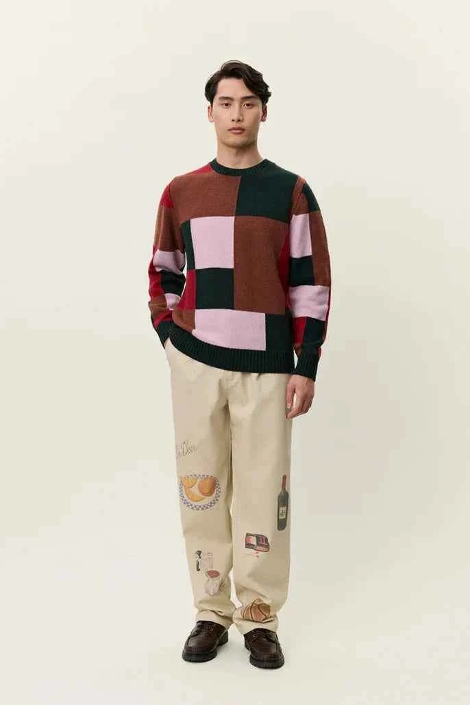 Everett Colorblock Knit Les Deux