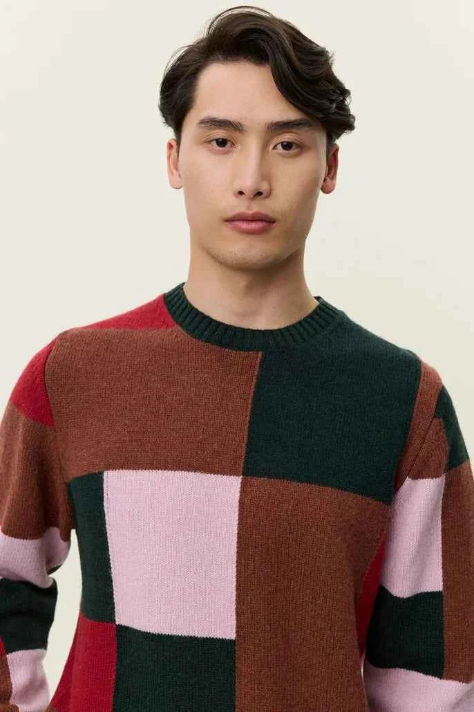 Everett Colorblock Knit Les Deux