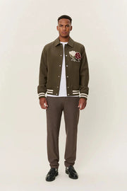 Felipe Varsity Wool Jacket