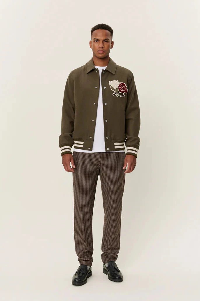 Felipe Varsity Wool Jacket