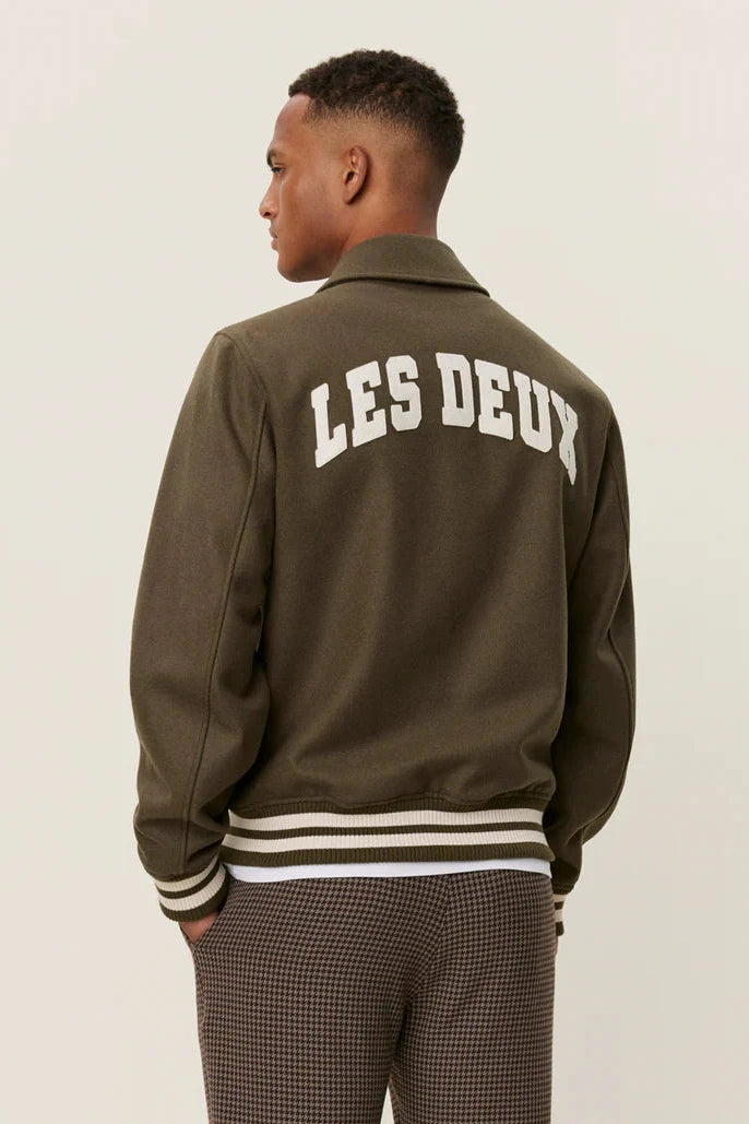 Felipe Varsity Wool Jacket