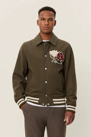 Felipe Varsity Wool Jacket