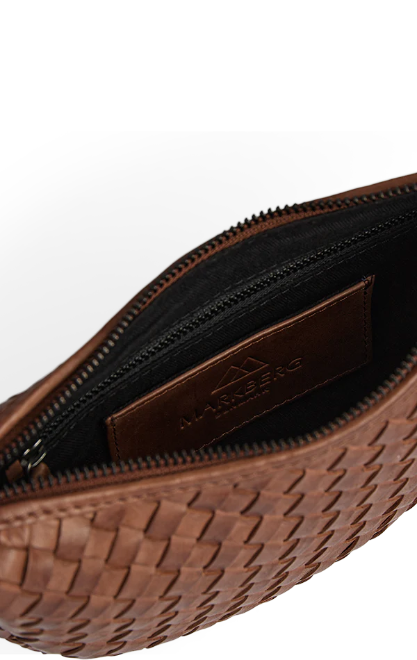 GabyMBG Crossbag, Weave Cognac Markberg