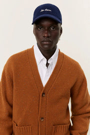 Gary Fleck Wool Cardigan (Dark Ochre)