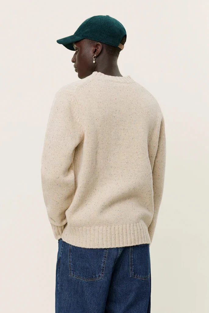 Gary Fleck Wool Roundneck (Light Sand)