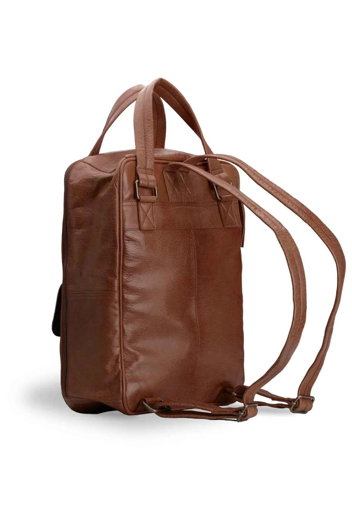 Geogina Backpack - Rich Brown Muud