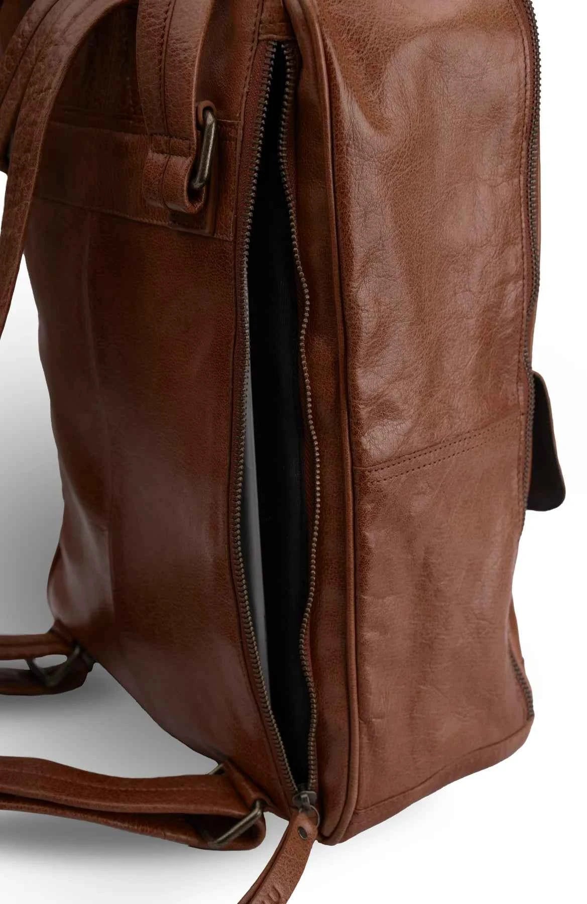 Geogina Backpack - Rich Brown Muud