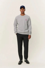  Globe Sweatshirt Grey Melange 