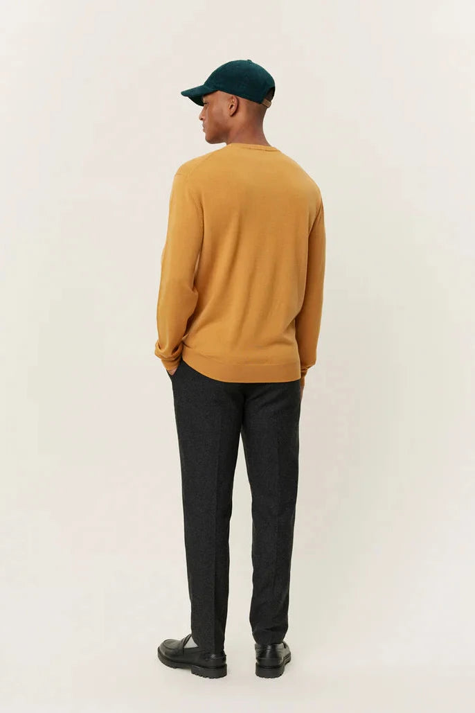 Greyson Merino Knit Mustard Yellow