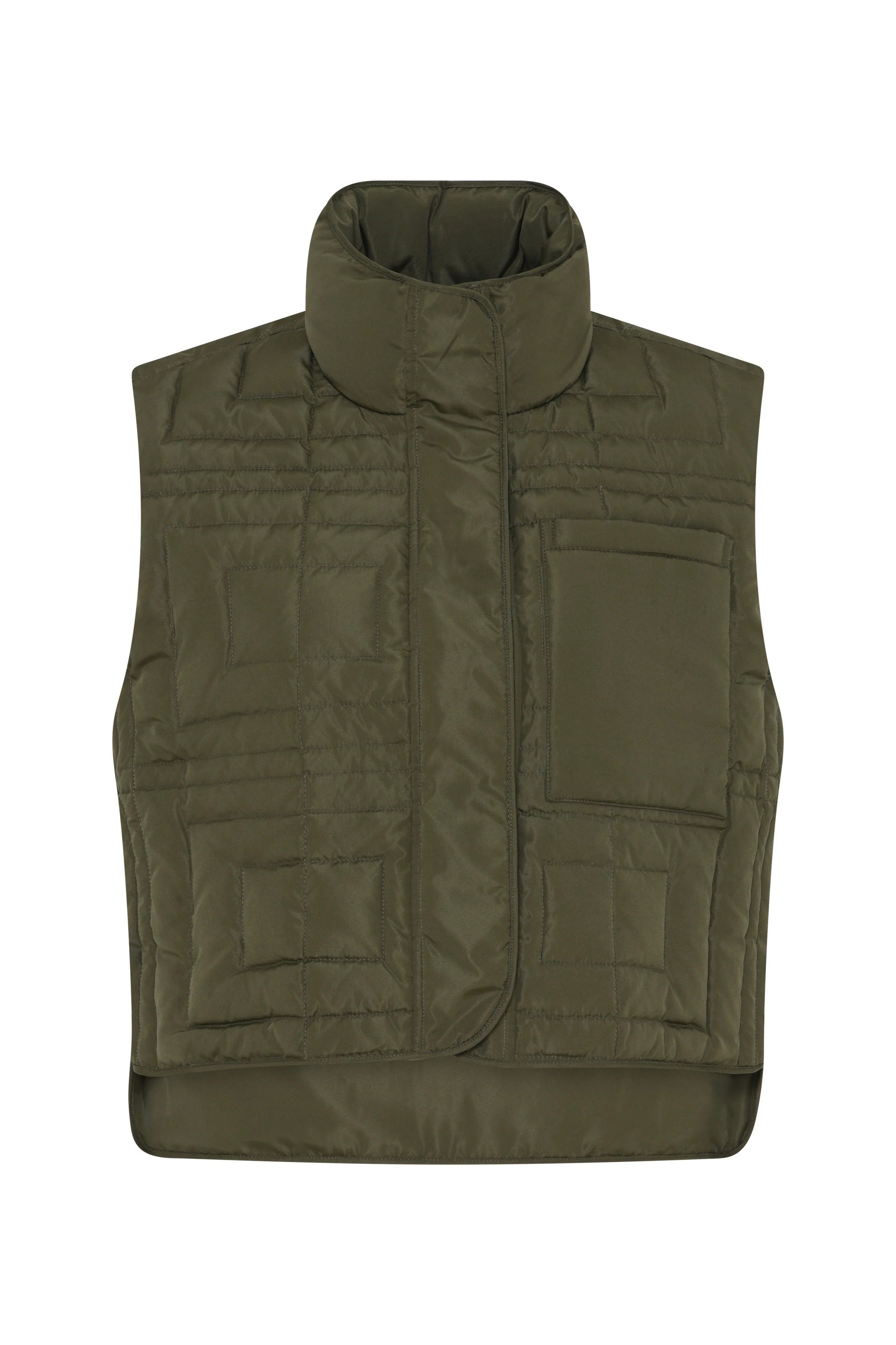 HMBelsa vest - Leaf Green Heartmade