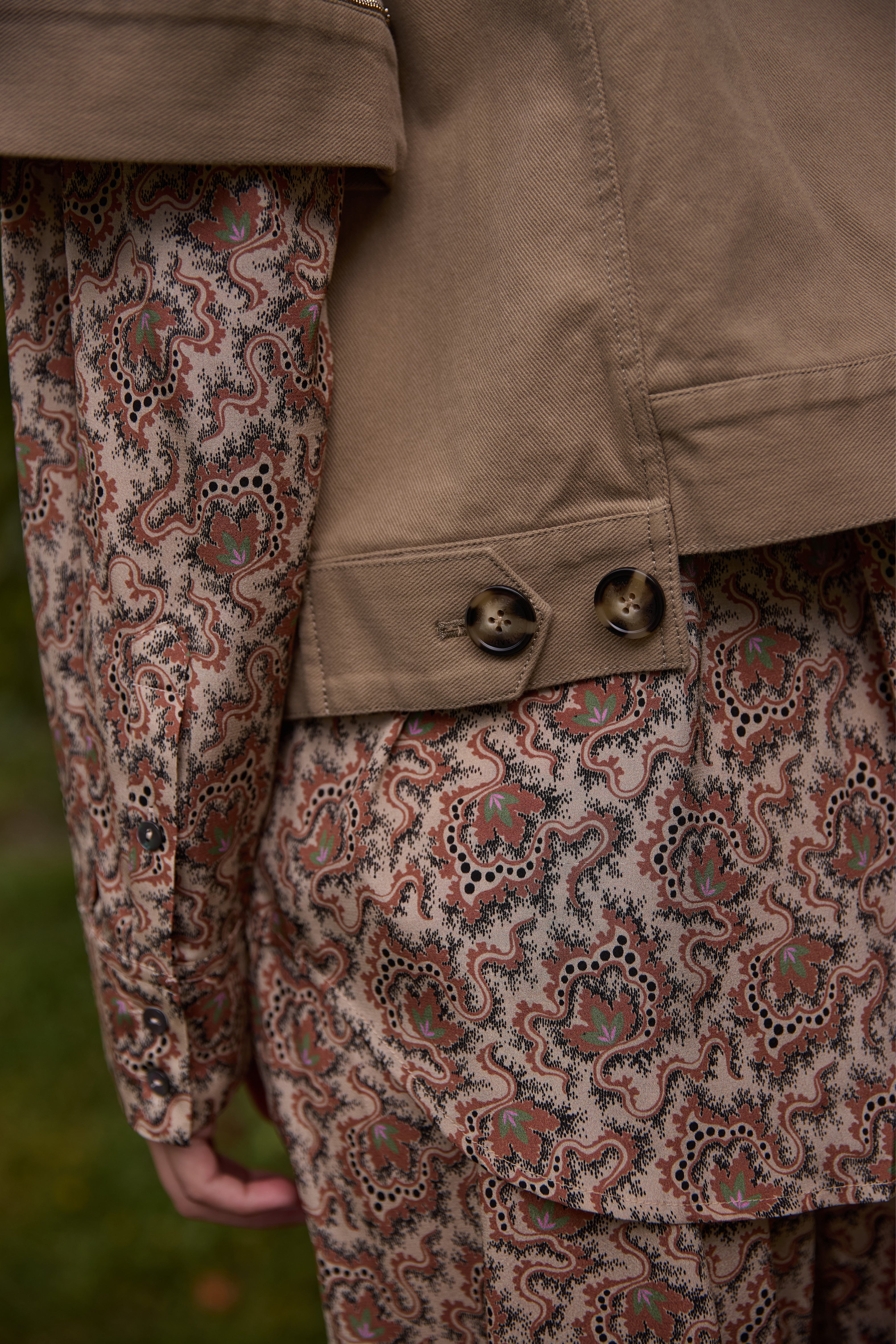 Heartmade Jacket HMBekin, väriltään Truffel Taupe