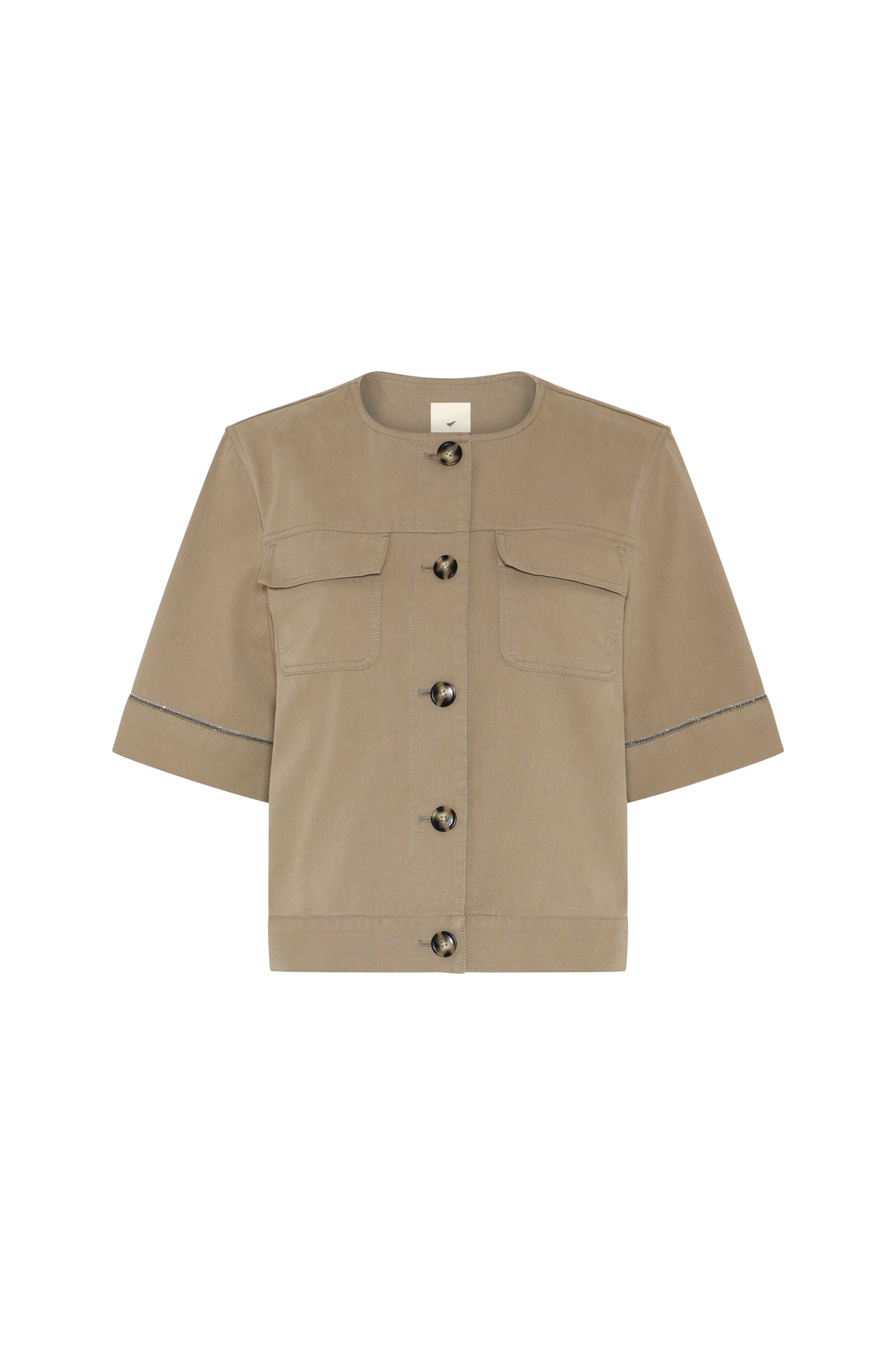 Heartmade Jacket HMBekin, väriltään Truffel Taupe