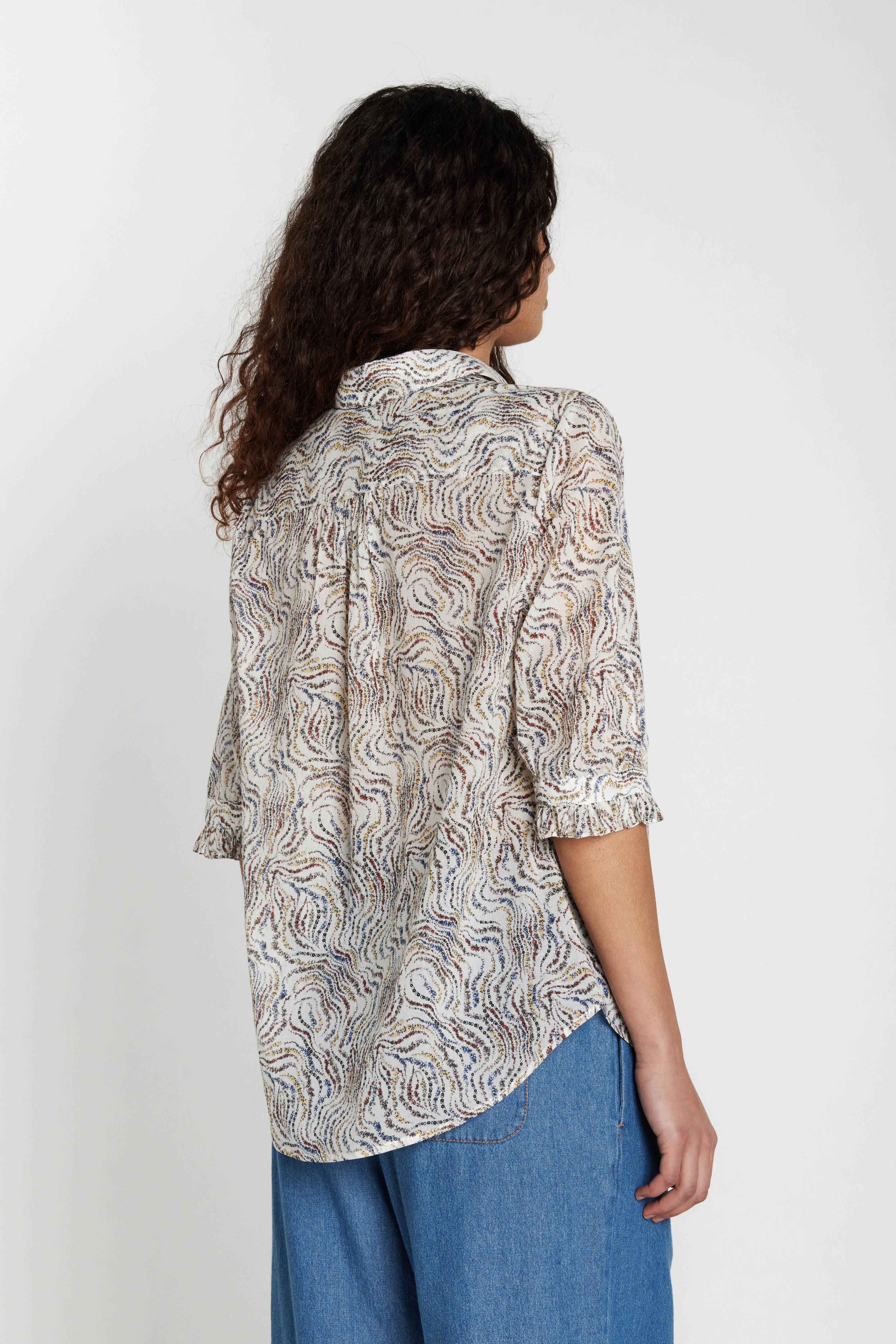 HM Telser shirt - Delicate Bloom print Heartmade