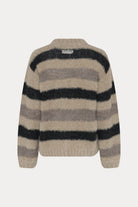 HMKalira knit sweater - Melange stripe