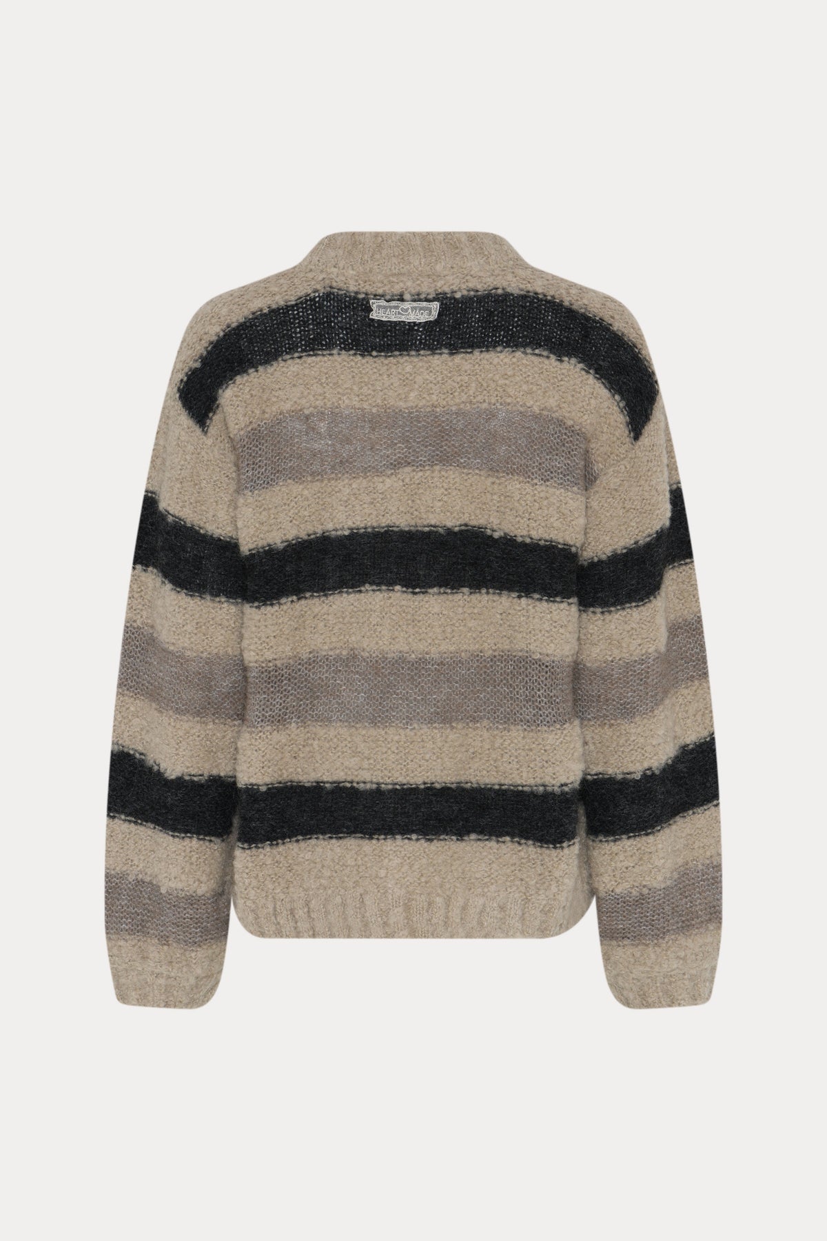 HMKalira knit sweater - Melange stripe