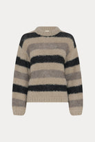 HMKalira knit sweater - Melange stripe