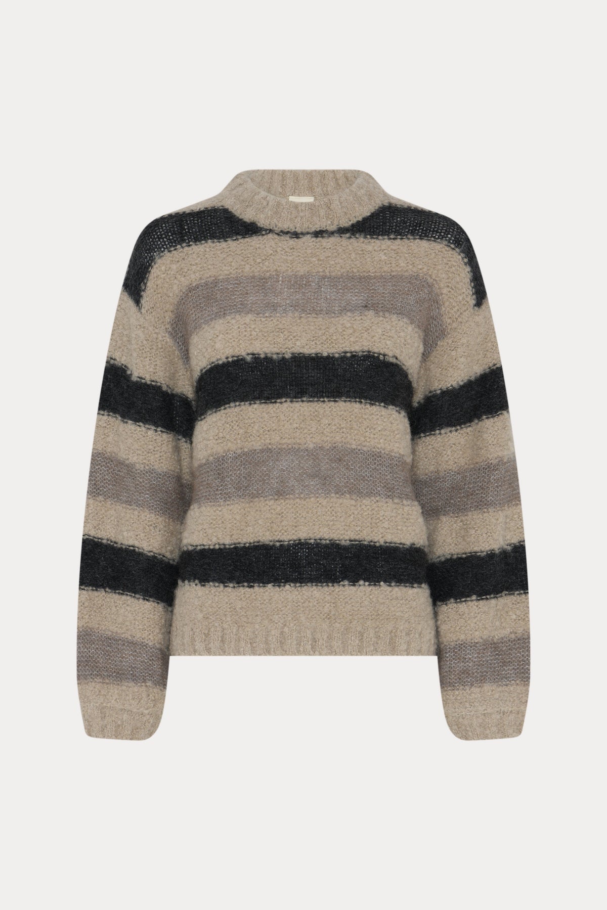 HMKalira knit sweater - Melange stripe