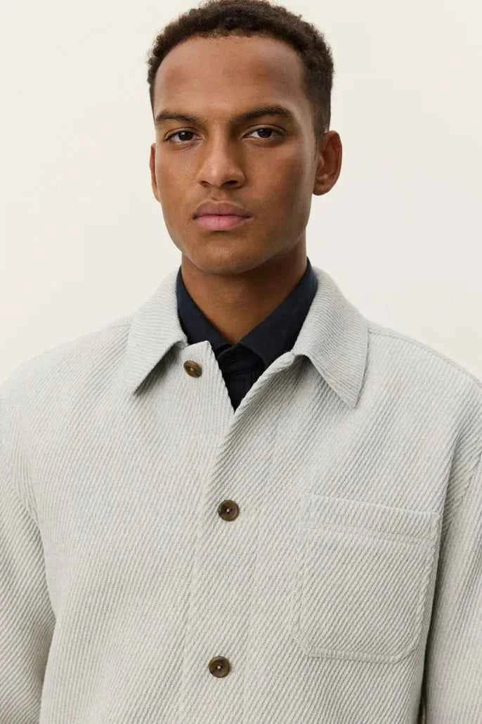 Hamilton Twill Wool Overshirt Les Deux