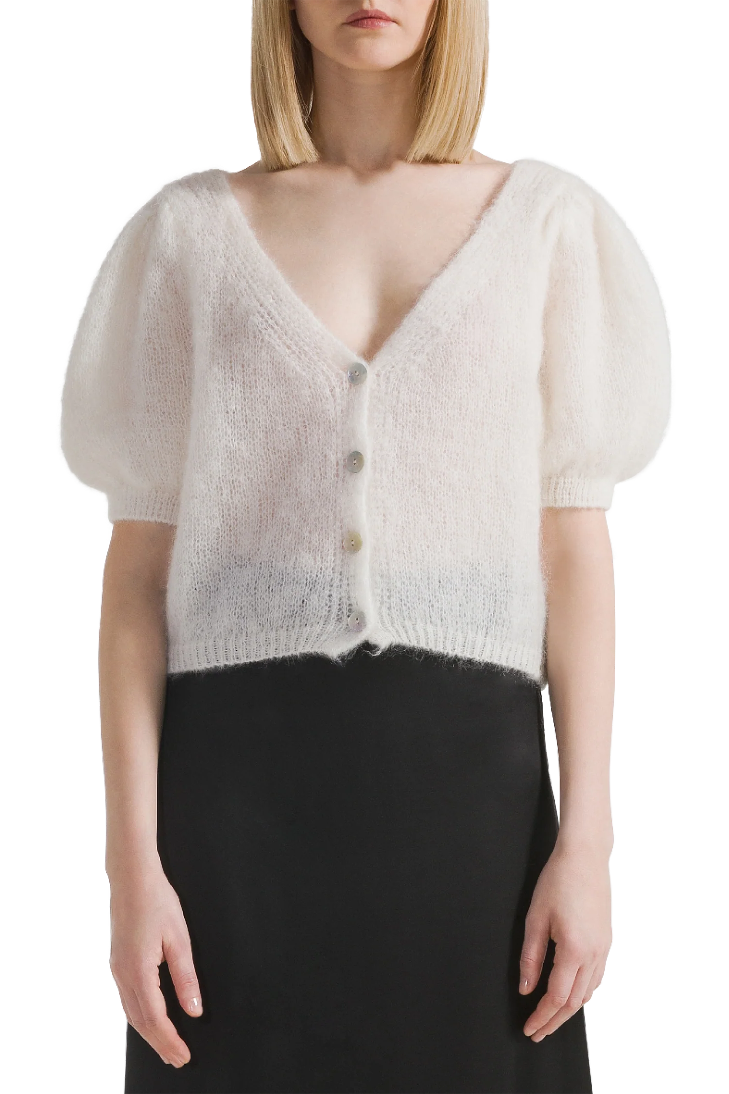 Harper Cardigan - White Americandreams