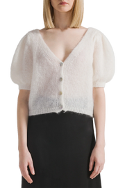 Harper Cardigan - White Americandreams