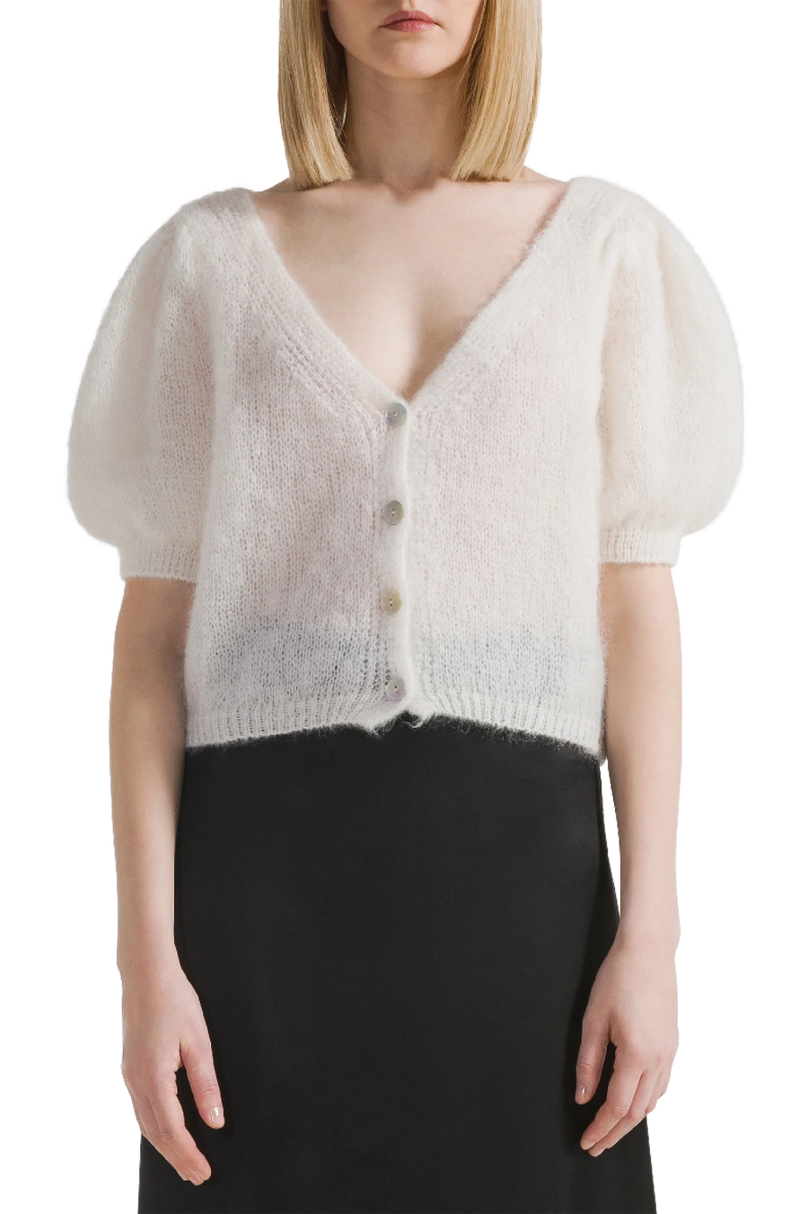 Harper Cardigan - White Americandreams