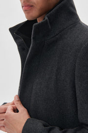 Harvey N Classic Wool - Medium grey melange Matinique