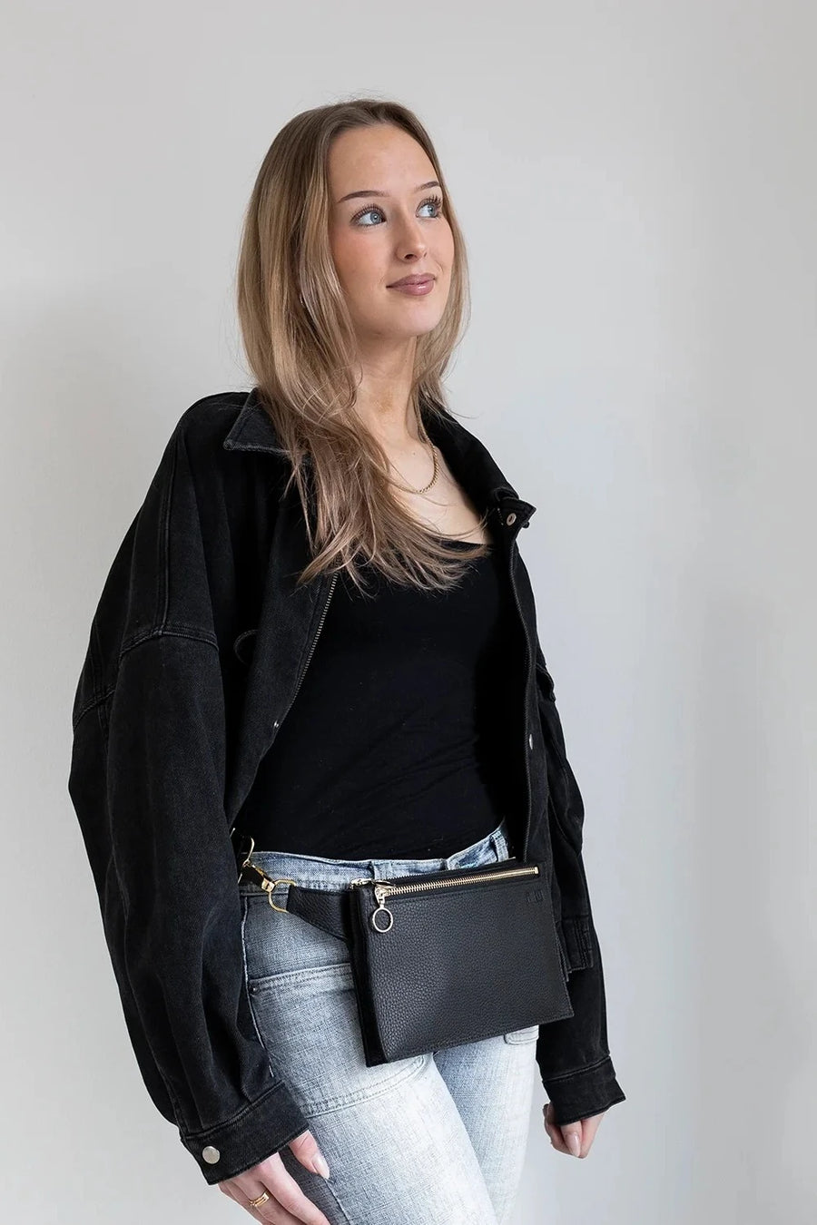 Hippa Bag Black Gold Miiko