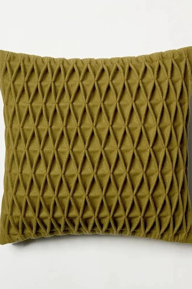 Honeycomb Cushion - Dark Khaki Burel Factory