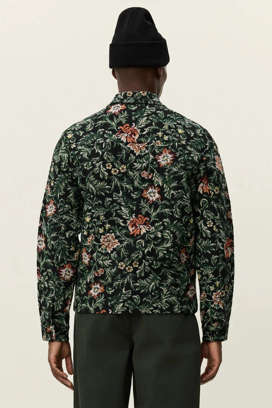 Jaiden Flower Jacquard Overshirt Les Deux