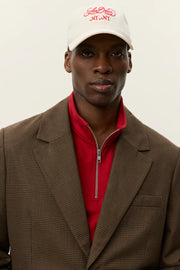 James Houndstooth Check Blazer Les Deux