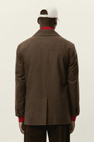 James Houndstooth Check Blazer Les Deux