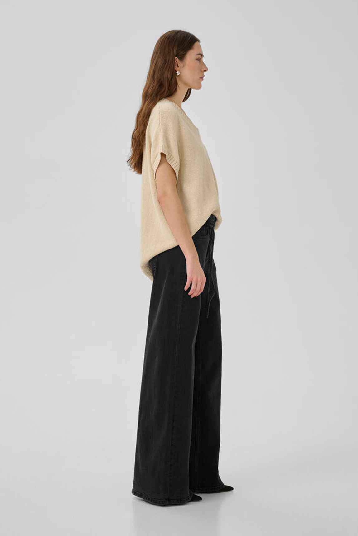 Jeans Wide MWKaro 144 dark grey My Essential Wardrobe