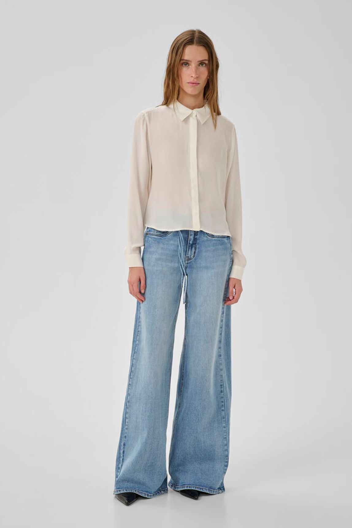 Jeans Wide MWKaro 144 - Light Blue Retro Wash My Essential Wardrobe