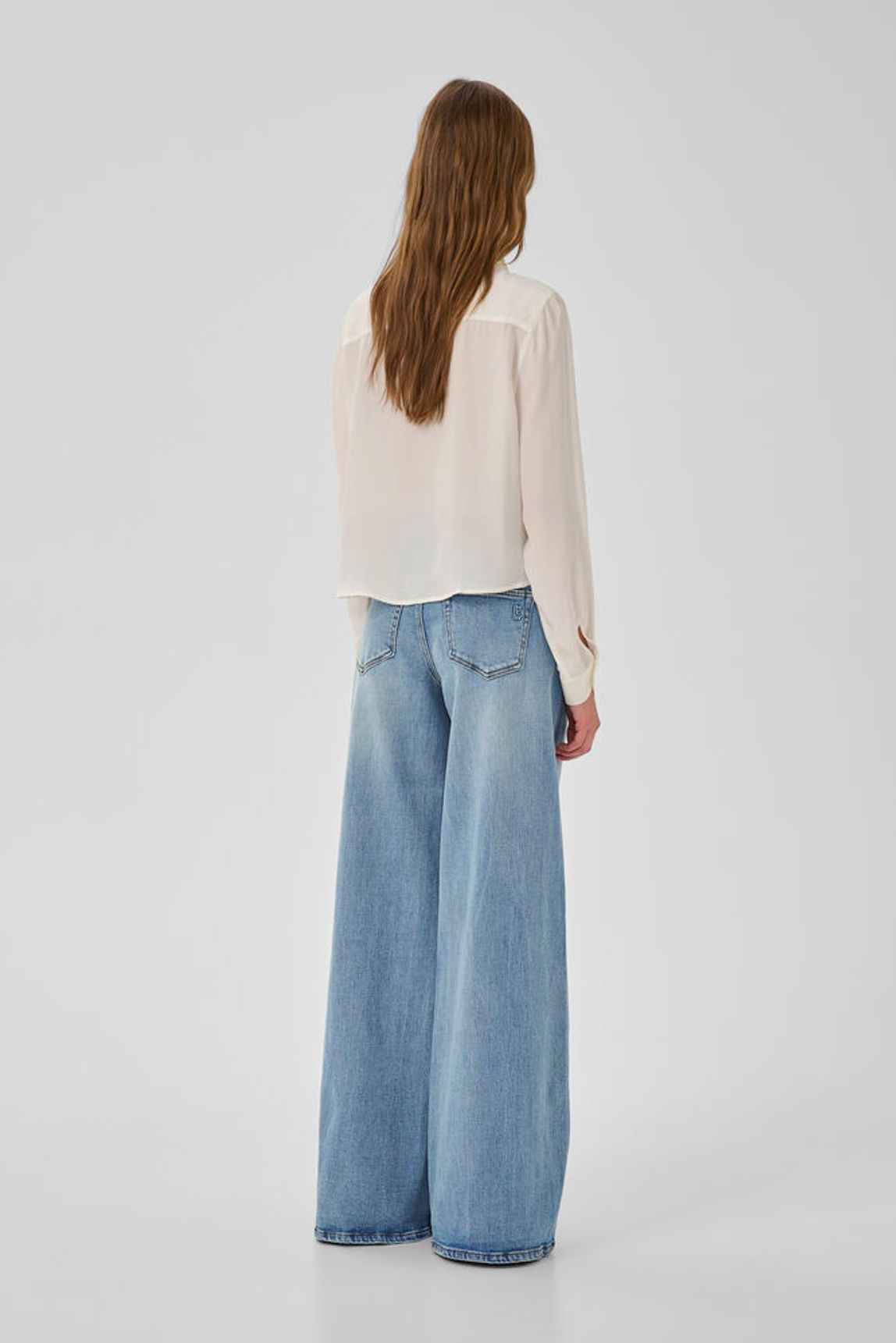 Jeans Wide MWKaro 144 - Light Blue Retro Wash My Essential Wardrobe