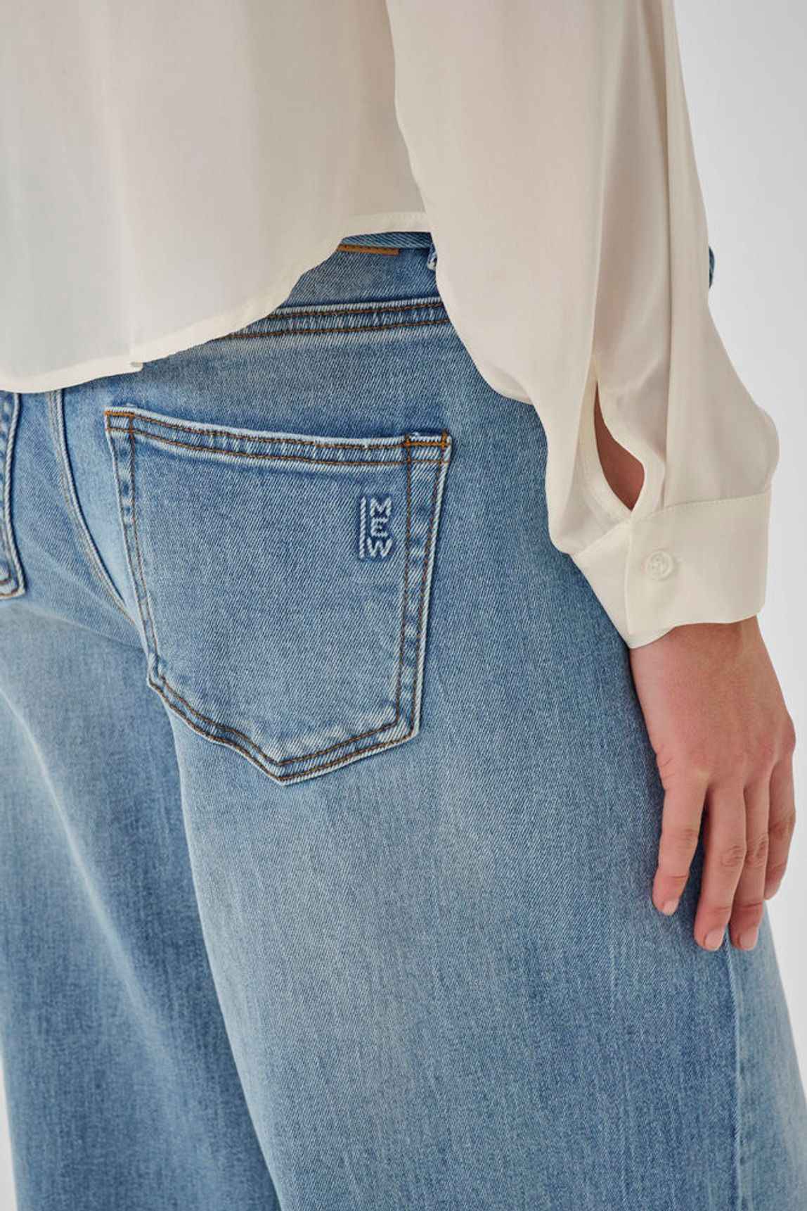 Jeans Wide MWKaro 144 - Light Blue Retro Wash My Essential Wardrobe