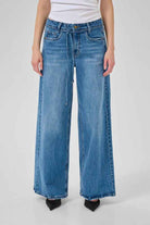 Jeans Wide MWKaro 144 medium blue My Essential Wardrobe