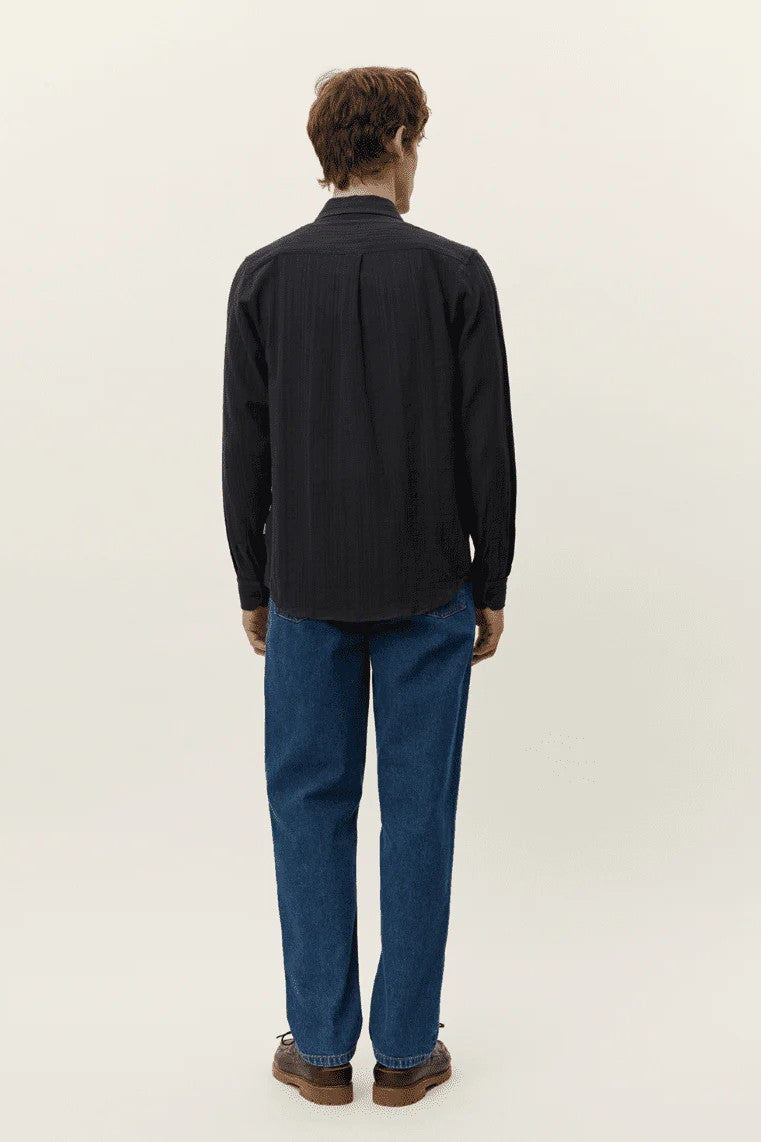 Kash Stripe Structure Shirt Les Deux