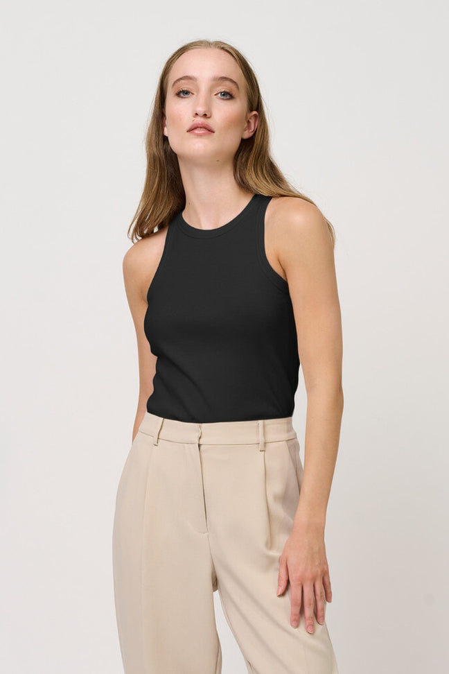 KatyBB Rib Tank top Bruuns Bazaar