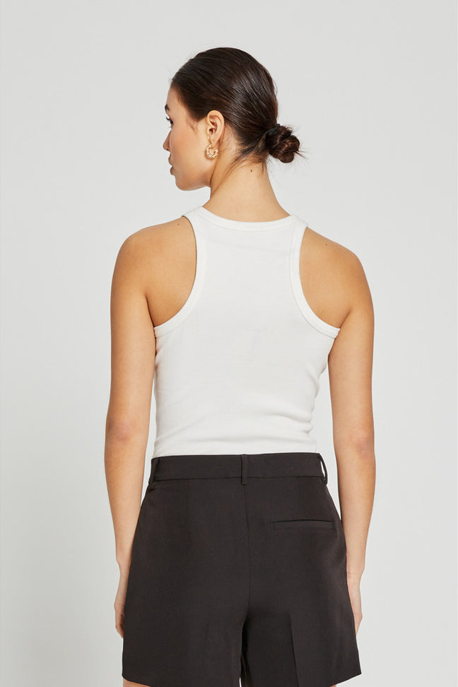 KatyBB Rib Tank top Bruuns Bazaar