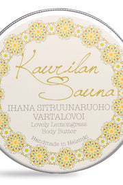 Lovely Lemongrass Body Butter 125 G Kaurilan Sauna