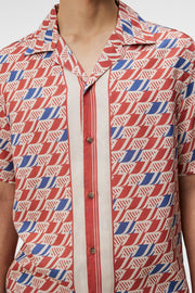 Elio Tencel Moto Print Shirt (multi)