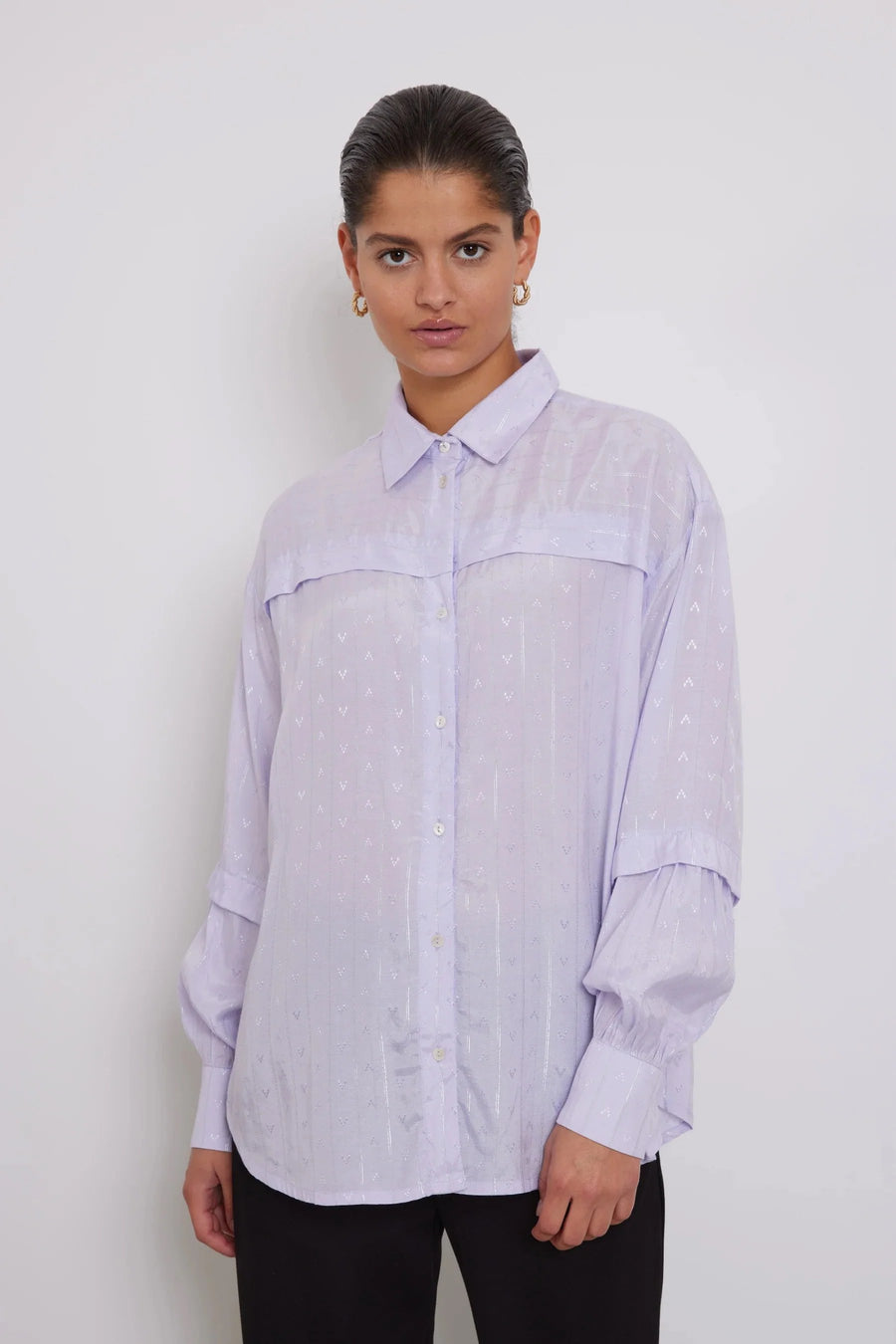 Bilberry BBLuisa Shirt - Lavender