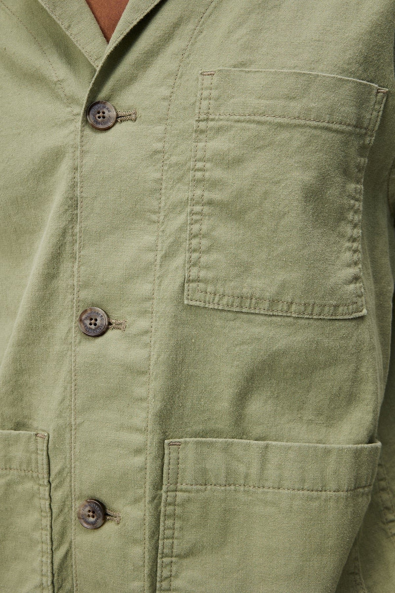 Errol Linen Workwear (green)